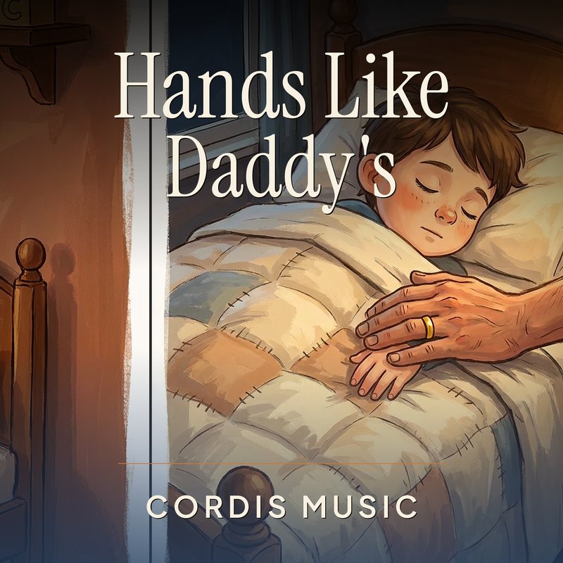 Cover of the original song Hands Like Daddy's by Cordis Music, the companion to Ron Smith's picture book
